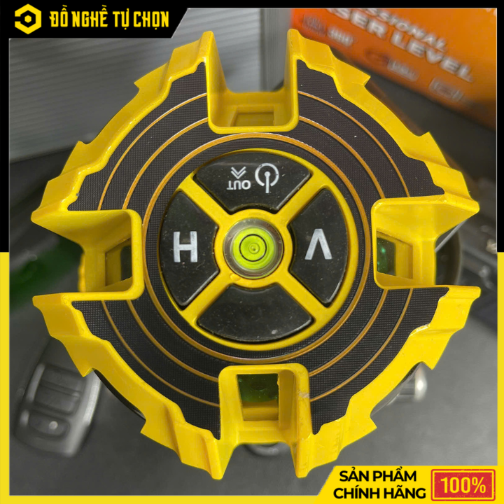 Máy Cân Mực Laser 5 Tia Xanh Yamasu – LED Siêu Sáng – Đế Vòng Bi Chống Rơ – Điều Khiển Từ Xa – Full Phụ Kiện – Hàng Chính Hãng Có VAT