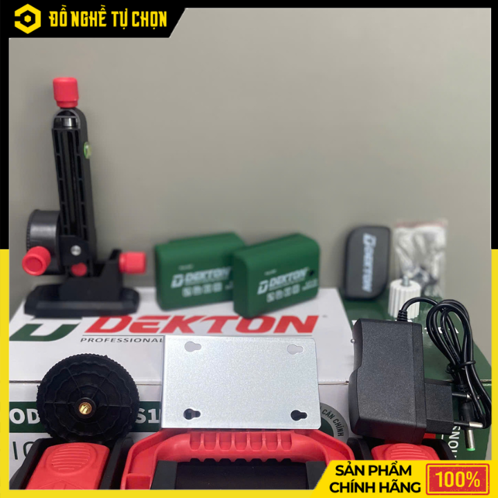 Máy Cân Bằng Laser 12 Tia Xanh Dekton DK-LS1201 – Độ Chính Xác Cao, Xoay 360 Độ, Hàng Chính Hãng, Có VAT