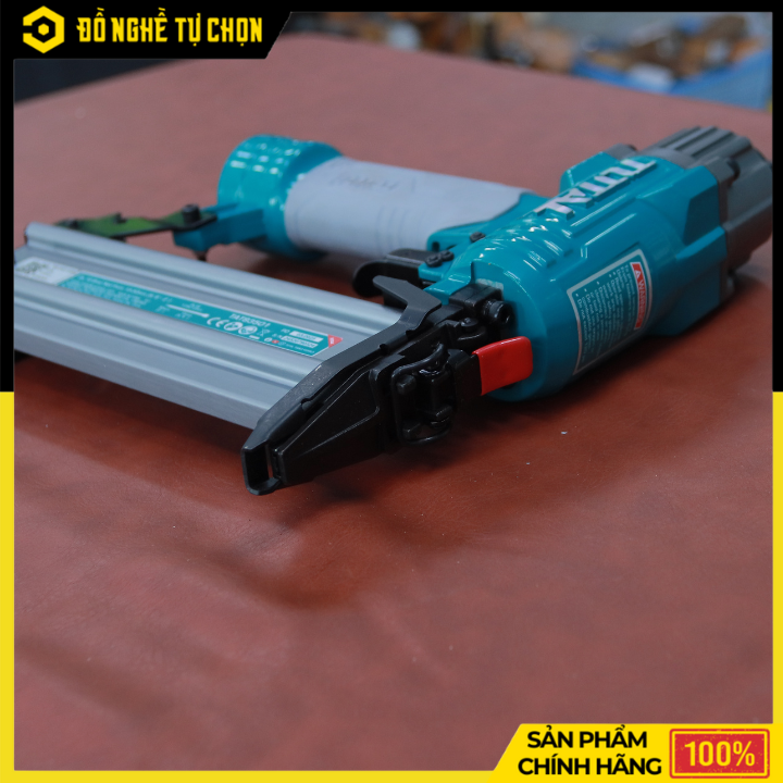 Súng Bắn Đinh Hơi Total TAT83501 – Đinh Thẳng Ga18, Bắn Đinh 15–50mm, Áp Suất 4–7 Bar – Hàng Chính Hãng Có VAT
