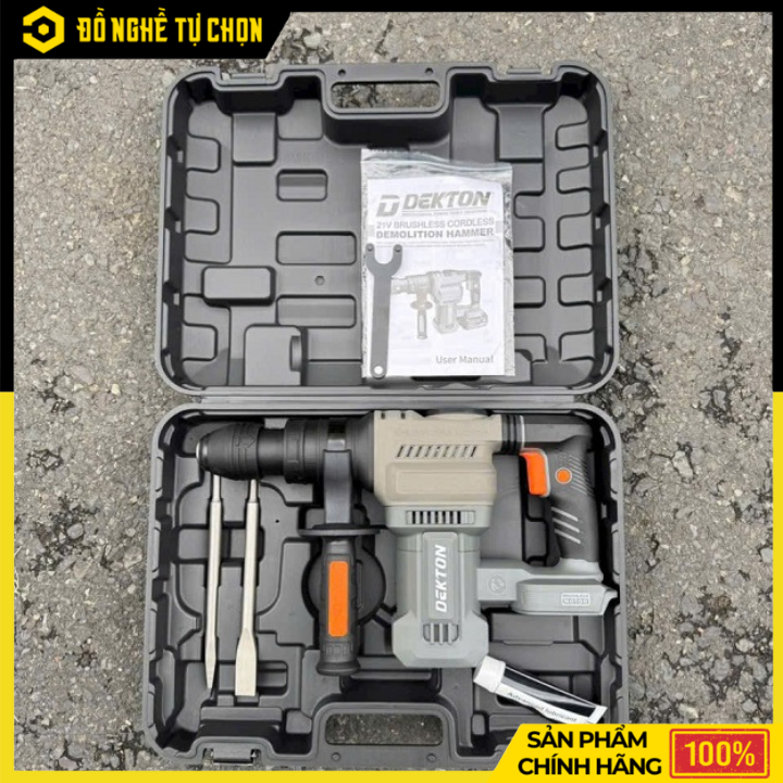 Máy Đục Bê Tông 21V M21-DH06XPRO & M21-DH06PRO – Lực Đập 6J | Motor Brushless | Giảm Rung AVT - Hàng Chính Hãng Có VAT