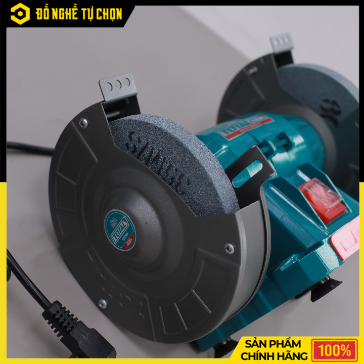 Máy mài để bàn 2 đá Total TBG15015 – 150W – Đá mài 150mm – Hàng Chính Hãng Có VAT