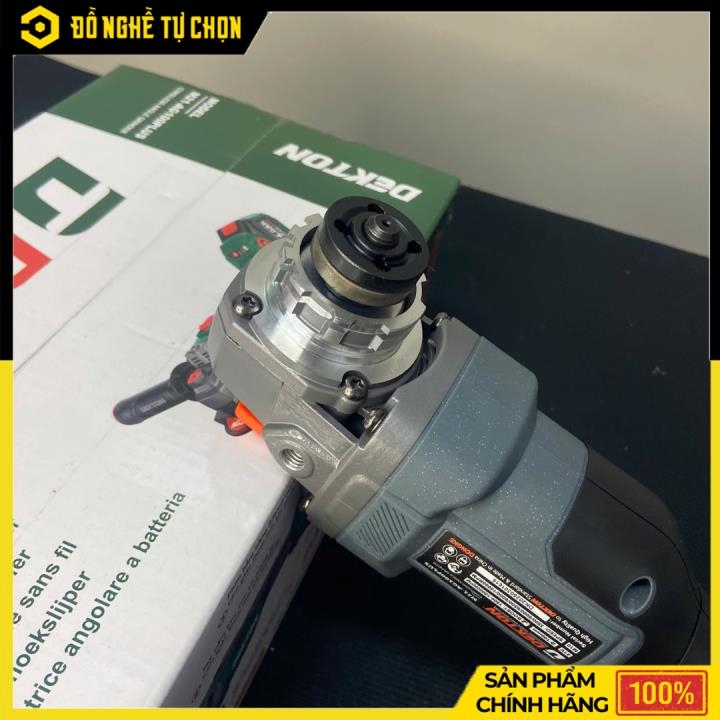 [THÂN] Máy Mài Góc Không Dây Dekton M21-AG100PLUS – Brushless – Tốc Độ 6 Cấp – Có Duy Trì Tốc Độ – Hàng Chính Hãng Có VAT