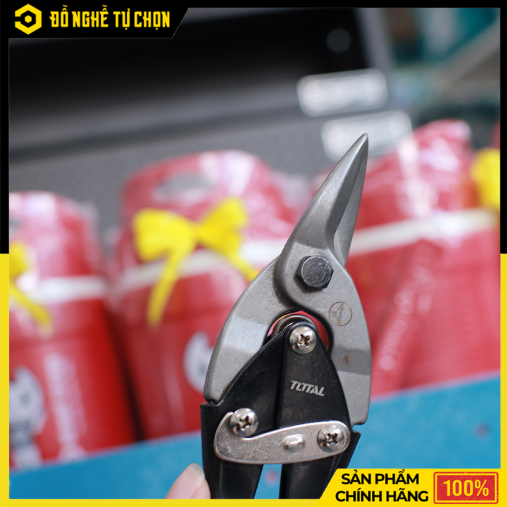 Kéo Cắt Tôn Mũi Cong Trái Total THT521106 10