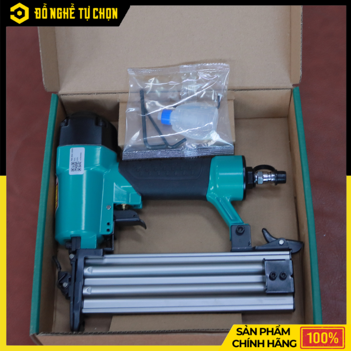 Súng Bắn Đinh Hơi DCA AF50 – Áp 5–7 Bar | Hộp 100c | Bắn Đinh Thẳng 50mm – Hàng Chính Hãng Có VAT