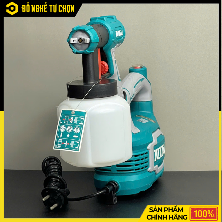 Máy Phun Sơn Total TT5006 500W – Phun Sơn Đều, Dễ Sử Dụng, Hàng Chính Hãng, Có VAT
