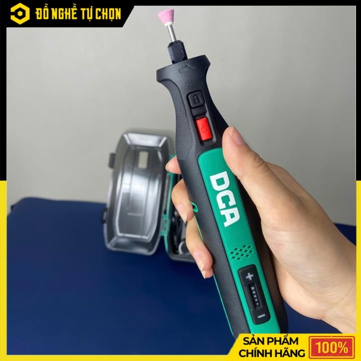 Máy Mài Khuôn Pin 8V DCA ADSJ0801E – 5 Tốc Độ, Sạc Type-C | Hàng Chính Hãng, Có VAT