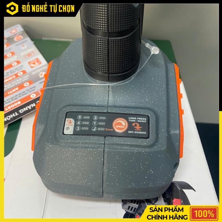 [THÂN] Máy Mài Góc Không Dây Dekton M21-AG100PLUS – Brushless – Tốc Độ 6 Cấp – Có Duy Trì Tốc Độ – Hàng Chính Hãng Có VAT