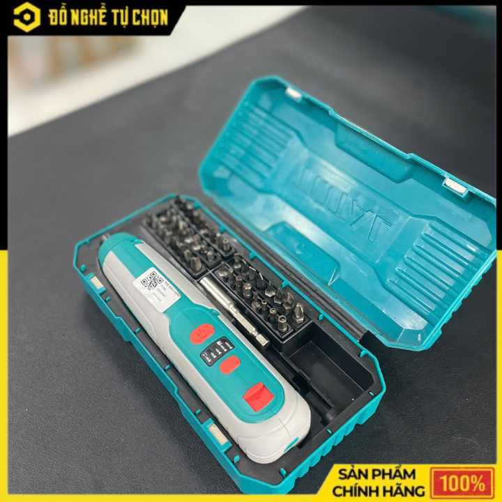 Máy siết vít dùng pin Lithium-ion 4V hiệu Total TSDLI0403