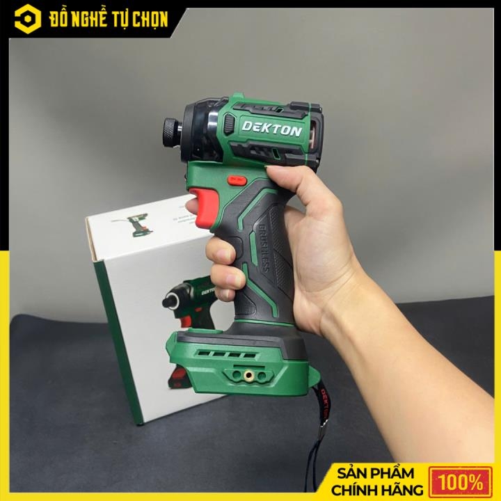 [THÂN] Máy Vặn Vít 21V Dekton M21-CV250PRO Gen 3 – Brushless – Lực Siết 250Nm – 4 Tốc Độ – Hàng Chính Hãng Có VAT