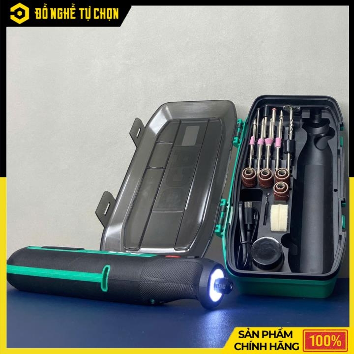 Máy Mài Khuôn Pin 8V DCA ADSJ0801E – 5 Tốc Độ, Sạc Type-C | Hàng Chính Hãng, Có VAT