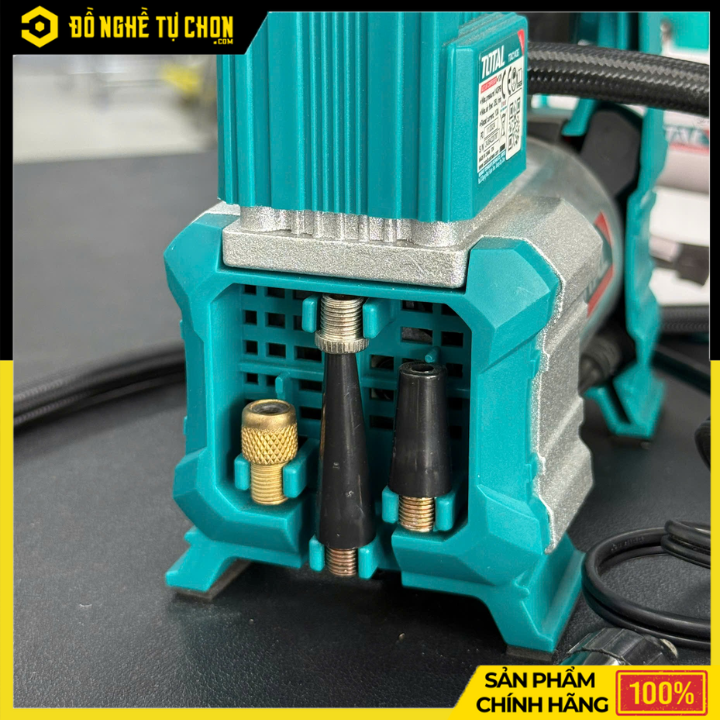 Dụng cụ kiểm tra hơi lốp xe ô tô DC12V hiệu Total TTAC1406