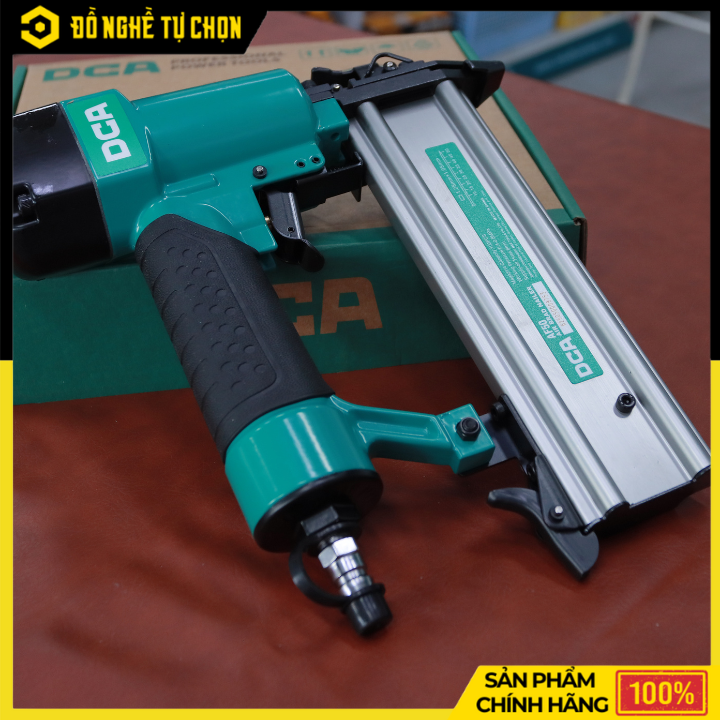 Súng Bắn Đinh Hơi DCA AF50 – Áp 5–7 Bar | Hộp 100c | Bắn Đinh Thẳng 50mm – Hàng Chính Hãng Có VAT