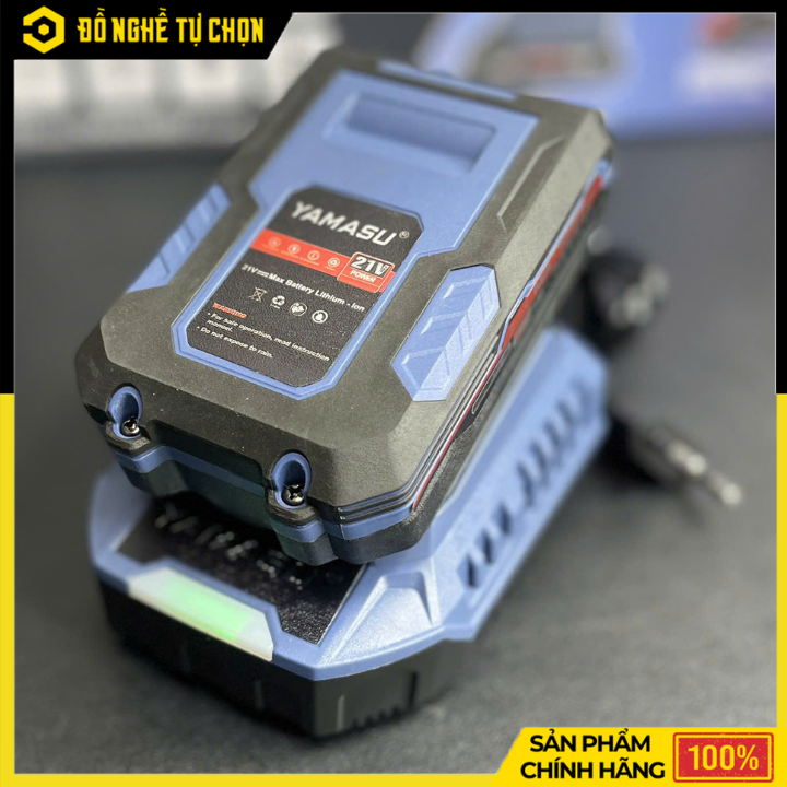 Máy Khoan Pin 21V Yamasu YMS-M10 (2 Pin) – Khoan Vặn Mạnh Mẽ, Đa Năng | Hàng Chính Hãng, Có VAT