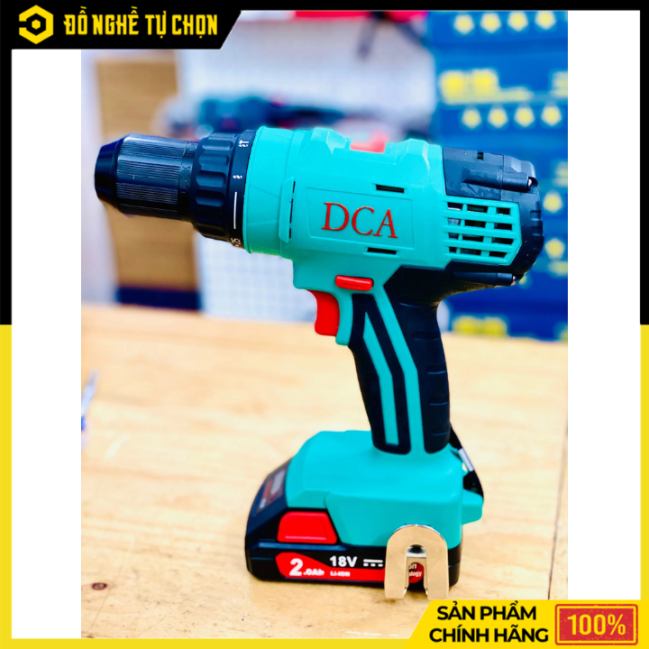 Máy Khoan Động Lực Pin 18V DCA ADJZ13L 60Nm Kèm 2 Pin | Hàng Chính Hãng, Có VAT