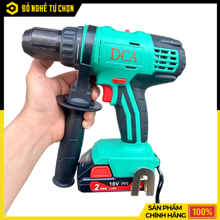 Máy Khoan Động Lực Pin 18V DCA ADJZ13L 60Nm Kèm 2 Pin | Hàng Chính Hãng, Có VAT
