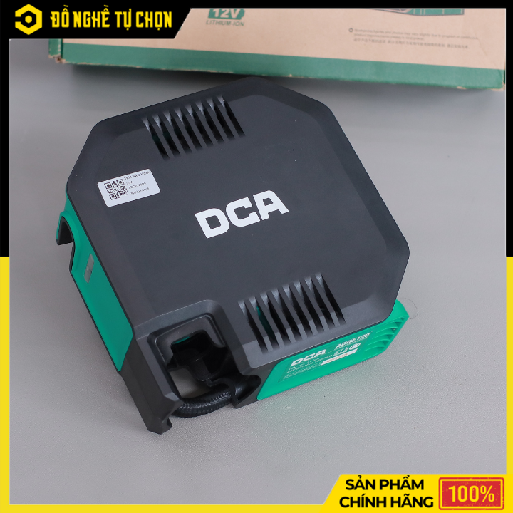 Máy bơm hơi dùng pin DCA ADQE120DK - 12V