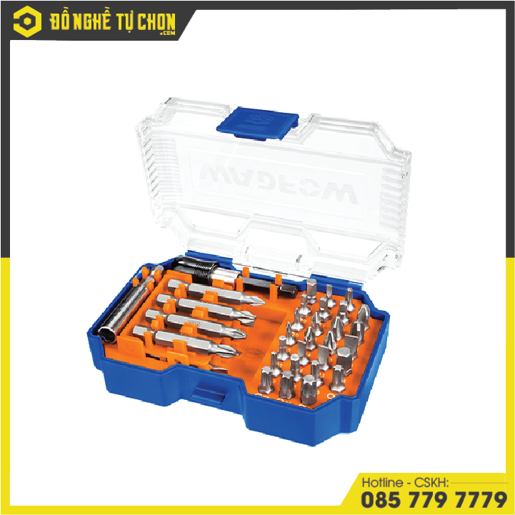 Bộ 36 mũi bắt vít đa năng hiệu Wadfow WBS3B36