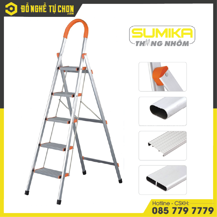 Thang Nhôm 5 Bậc Sumika SK305