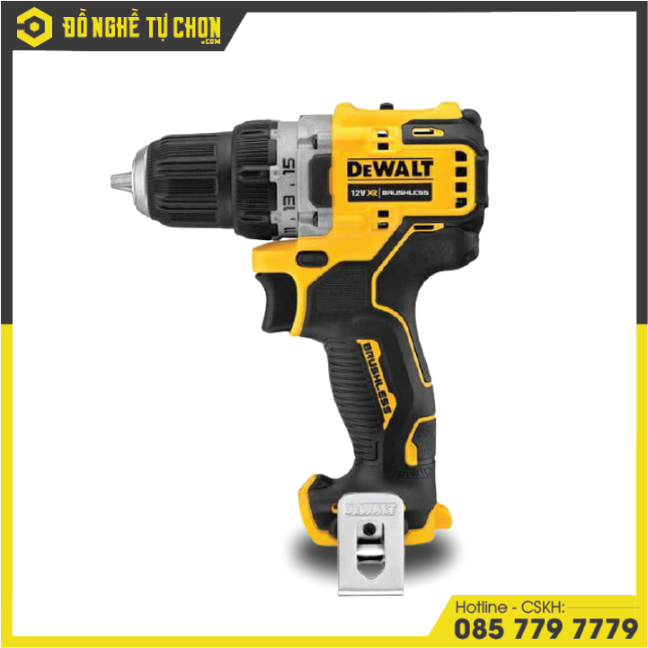 Máy khoan vặn vít dùng Pin DeWalt DCD701N (Chưa Pin & Sạc)