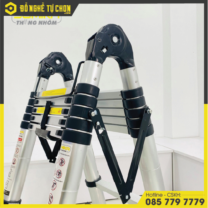 Thang nhôm rút đôi 7.6m Sumika SK760D