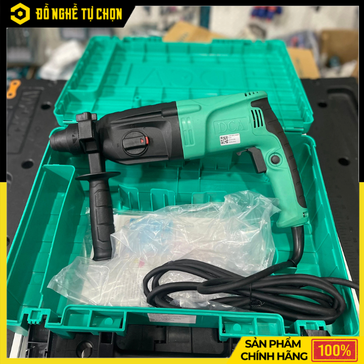 Máy Khoan Búa 720W DCA AZC05-26B 3 Chức Năng Khoan & Đục | Hàng Chính Hãng, Có VAT