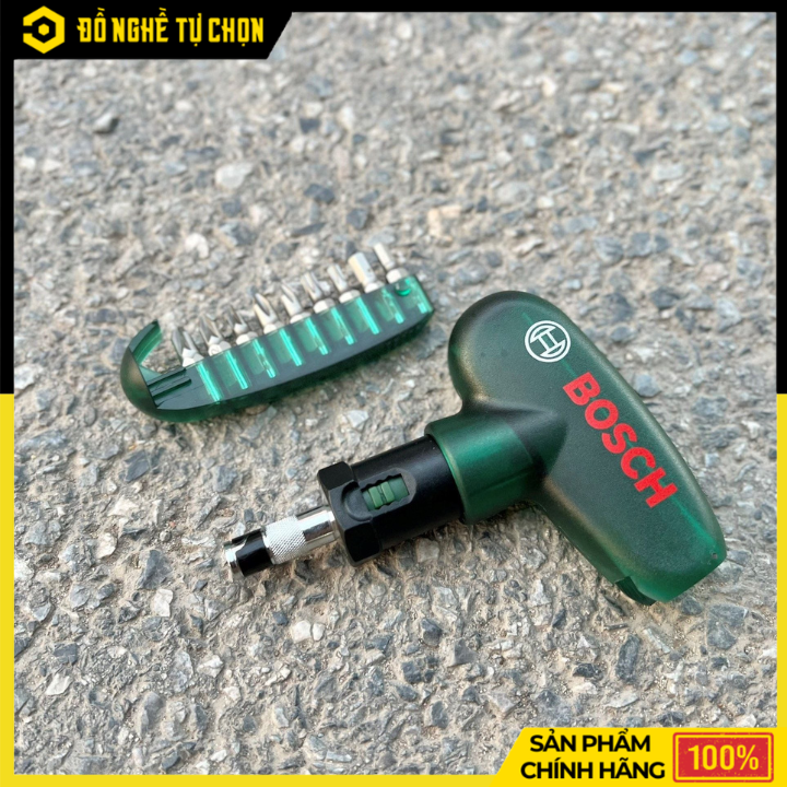 Bộ Mũi Vặn Vít Cầm Tay 10 Món Bosch 2607019510 – Đa Năng, Bền Bỉ, Tháo Lắp Chính Xác | Hàng Chính Hãng, Có VAT