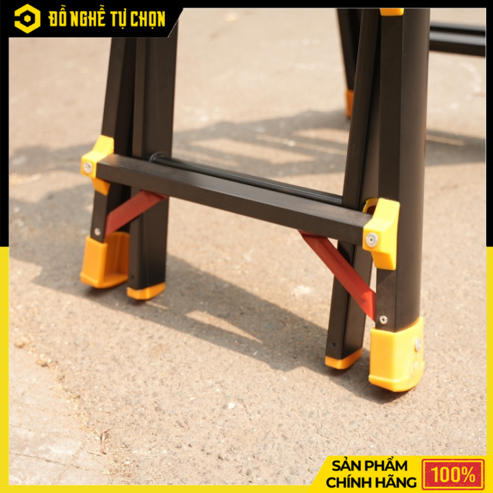 Thang Nhôm Rút Lồng Chữ A 2m Boodoor BRL20B (Khóa Mỹ) – Duỗi Thẳng 4m, Nhôm Dày 2.6mm | Hàng Chính Hãng, Có VAT