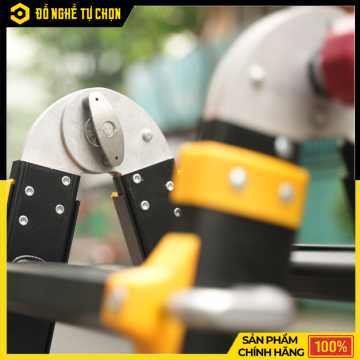 Thang Nhôm Rút Lồng Chữ A 3m Boodoor MS30 (Khóa Mỹ) – Duỗi Thẳng 6m, Nhôm Dày 2.6mm, Tải Trọng 150Kg | Hàng Chính Hãng, Có VAT