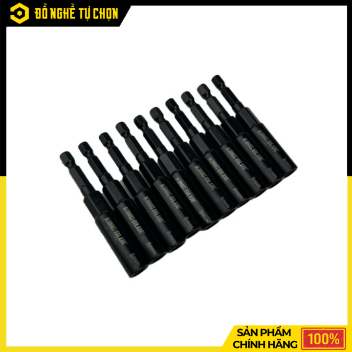 Đầu Chụp Bulong Sâu Lòng King Blue CM08 – Siết Mở Nhanh Gọn, Chắc Chắn, Độ Bền Cao | Hàng Chính Hãng, Có VAT