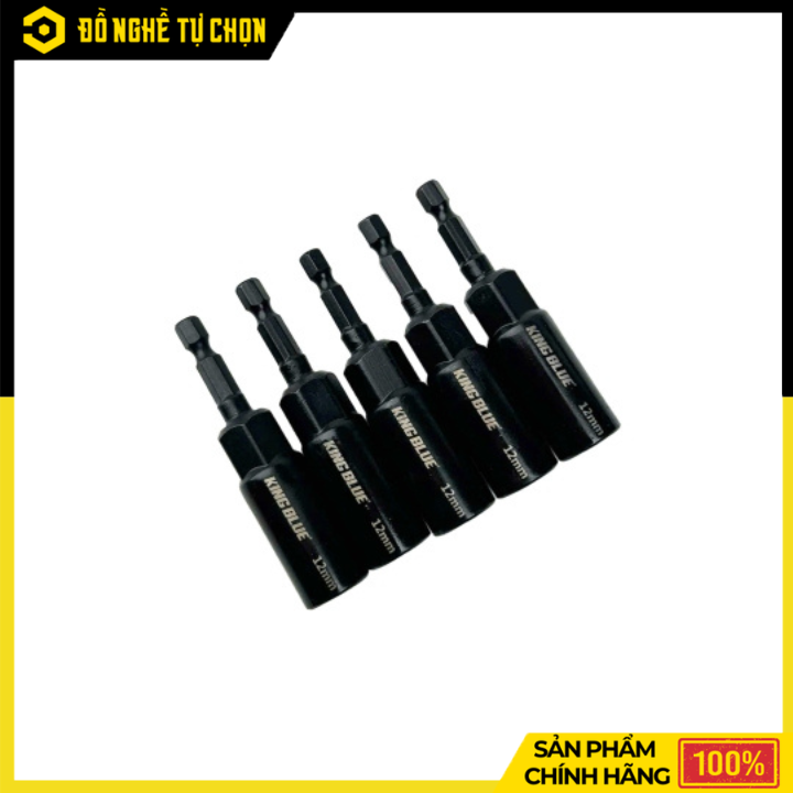 Đầu Chụp Bulong Sâu Lòng King Blue CM12 – Siết Mở Bulong Nhanh, Chắc Chắn, Độ Bền Cao | Hàng Chính Hãng, Có VAT