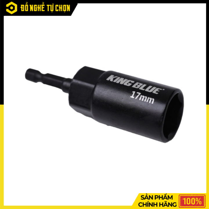Đầu Chụp Bulong Sâu Lòng King Blue CM17 – Siết Mở Bulong Chắc Chắn, Chịu Lực Tốt, Độ Bền Cao | Hàng Chính Hãng, Có VAT