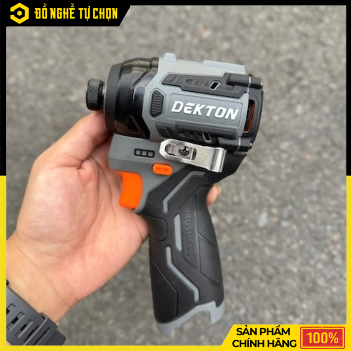 Máy Vặn Vít Dùng Pin 16.8V Dekton D16-CV180PRO – Brushless – Lực Siết 180Nm – Hàng Chính Hãng Có VAT