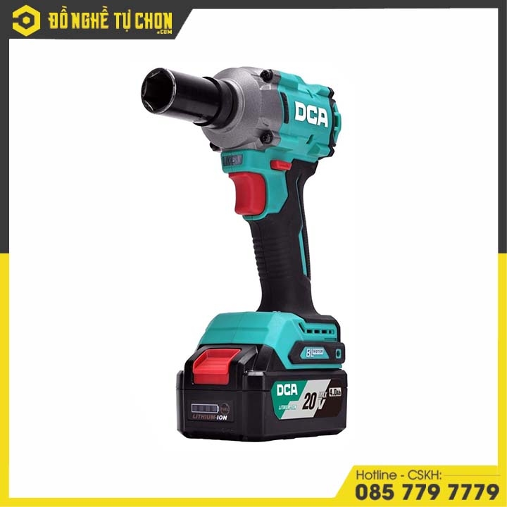 Máy Siết Buloong Không Chổi Than Dùng Pin DCA ADPB358EM