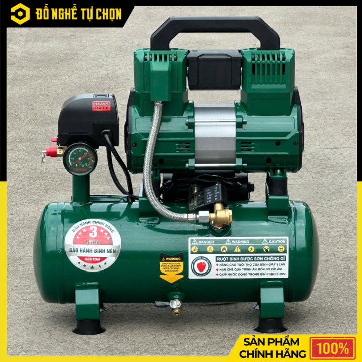  Máy Nén Khí Không Dầu Dekton DK-AC2908XPRO – Bền Bỉ, Vận Hành Êm, Bảo Hành Bình Nén 3 Năm, Hàng Chính Hãng, Có VAT