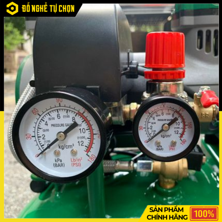 Máy Nén Khí Không Dầu Dekton DK-AC2912SW 12 Lít – Lên Hơi Nhanh, Chạy Êm, Bền Bỉ | Hàng Chính Hãng, Có VAT