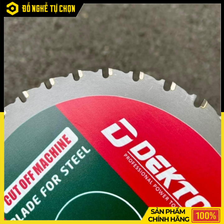 Lưỡi Cắt Sắt Hợp Kim 185x20mm 32 Răng Dekton DK-B185S – Cắt Sắc Gọn, Bền Bỉ, Hàng Chính Hãng, Có VAT