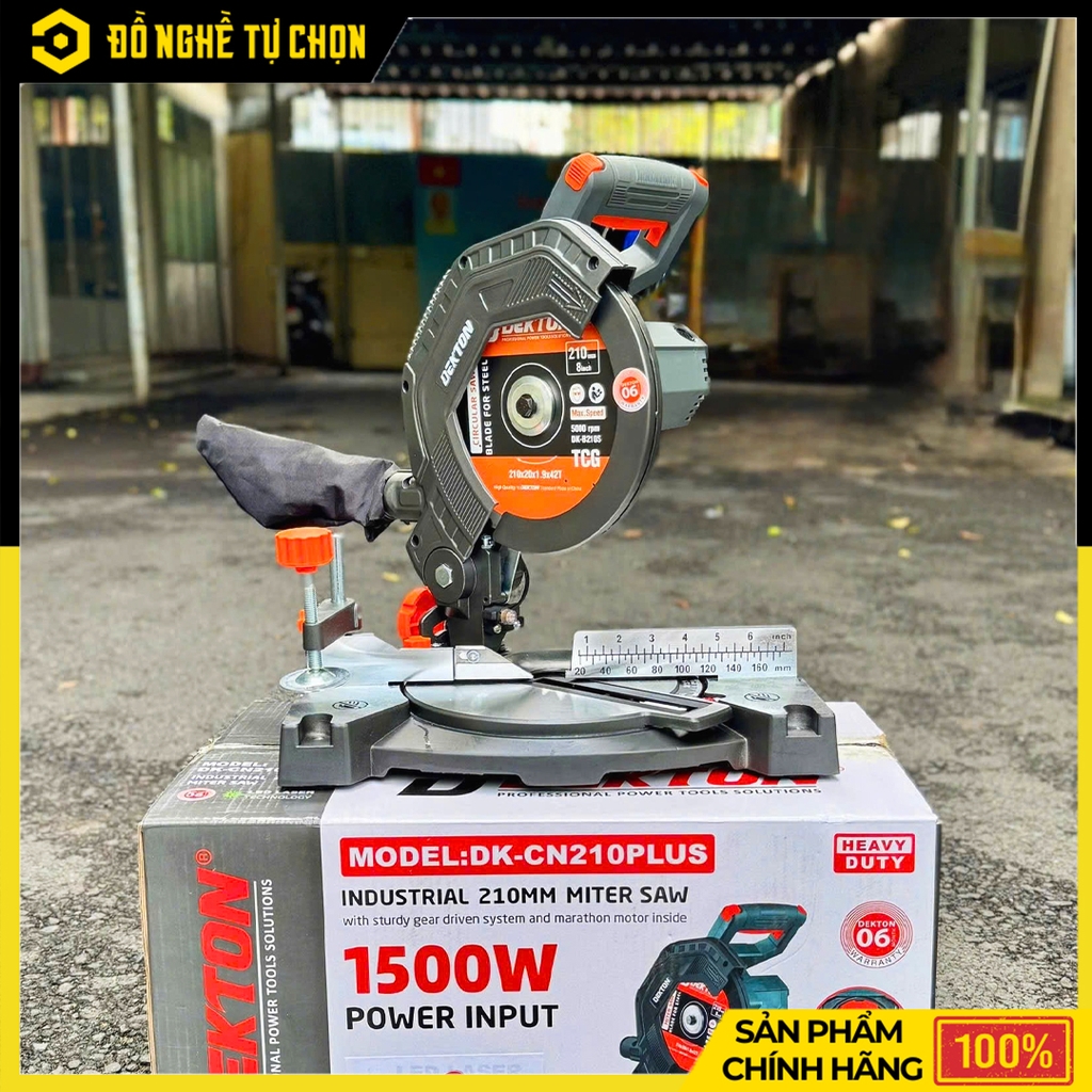 Máy cắt kim loại đặt cố định (loại cắt đứt) hiệu DEKTON, Model: DK-CN210PLUS