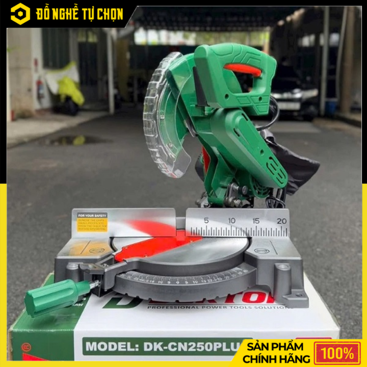 Máy Cắt Nhôm Dây Curoa Dekton 255mm 1800W DK-CN250PLUS – Cắt Nhôm Chuẩn Xác, Êm Mạnh | Hàng Chính Hãng, Có VAT