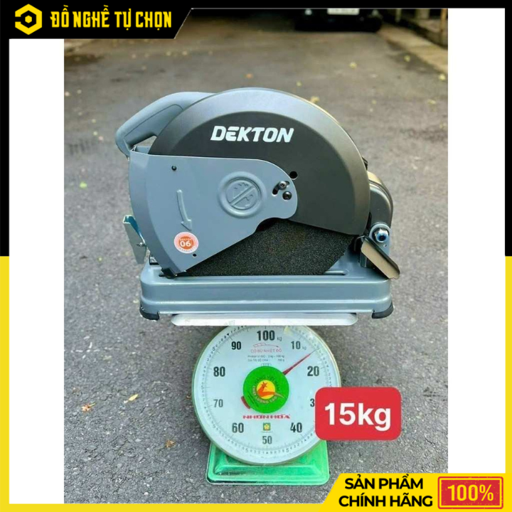 Máy Cắt Sắt 355mm Dekton DK-CS2600 – Cắt Nhanh, Mạnh Mẽ | Hàng Chính Hãng, Có VAT