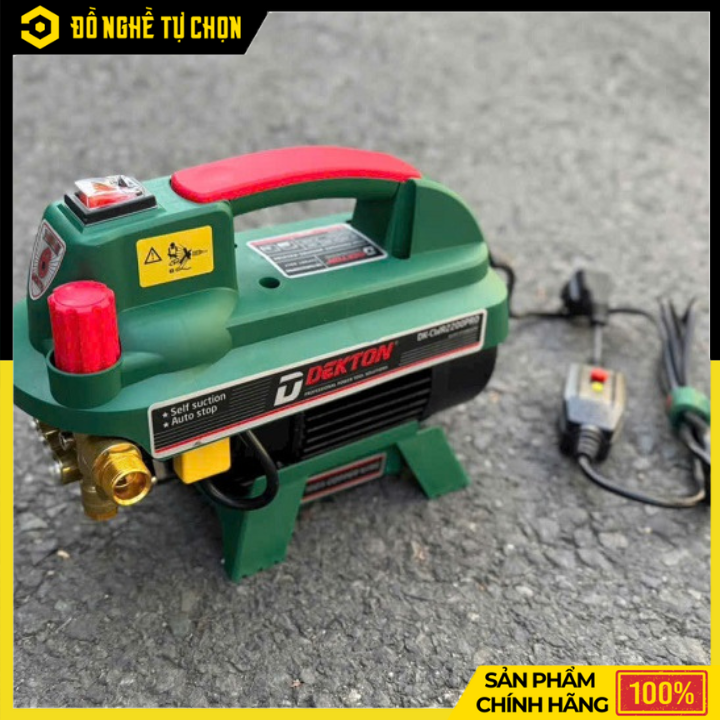 MÁY RỬA XE DEKTON DK-CWR2200PRO 790W – NHỎ GỌN, CÓ CHỈNH ÁP, DỄ SỬ DỤNG | Hàng Chính Hãng, Có VAT