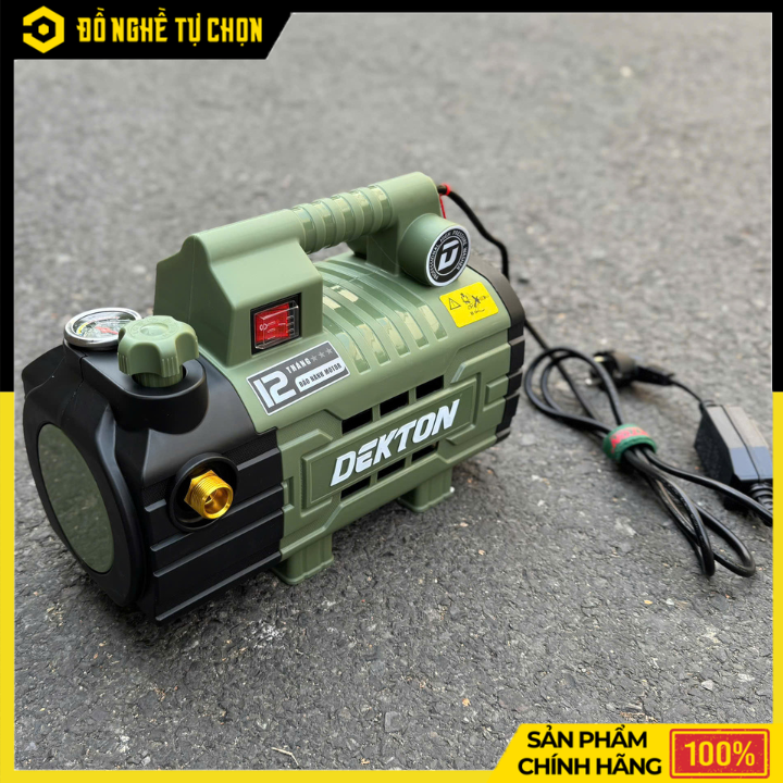 Máy Rửa Xe Mini Dekton DK-CWR2200XMAX 790W Chỉnh Áp | Hàng Chính Hãng, Có VAT
