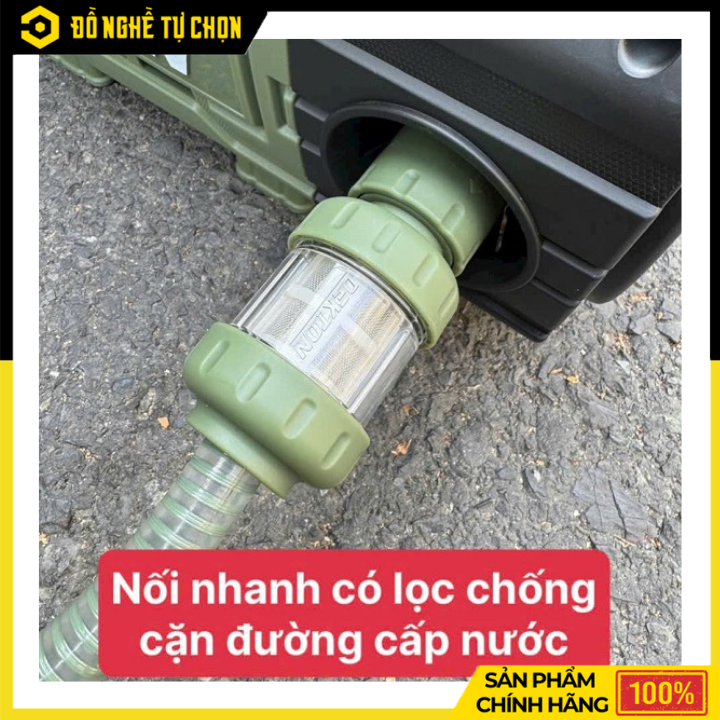 Máy Rửa Xe Mini Dekton DK-CWR2200XMAX 790W Chỉnh Áp | Hàng Chính Hãng, Có VAT