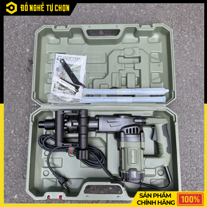 Máy Đục Bê Tông 17mm 1350W Dekton DK-DH3505PRO – Đục Phá Mạnh, Làm Việc Bền Bỉ | Hàng Chính Hãng, Có VAT