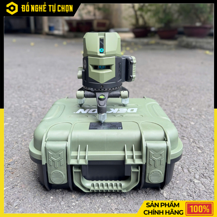 Máy Cân Chỉnh Laser 5 Tia DK-LS0503XPRO – Pin Lớn 6000mAh x2, Độ Chính Xác Cao, Hàng Chính Hãng, Có VAT