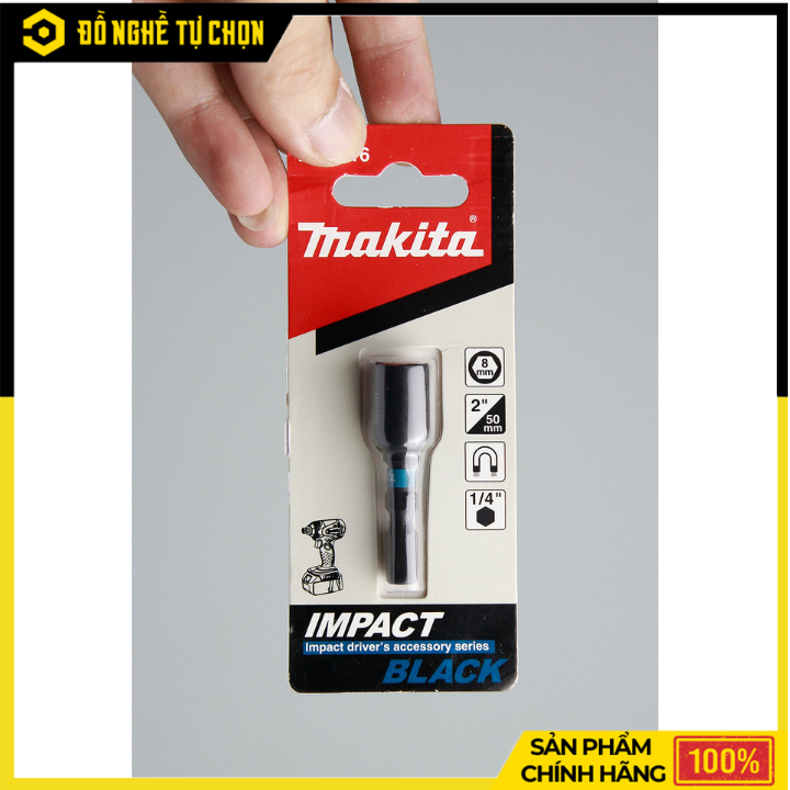 Đầu Bắn Tôn M8 Thép Cr-Mo Makita E-08816 | Hàng Chính Hãng, Có VAT