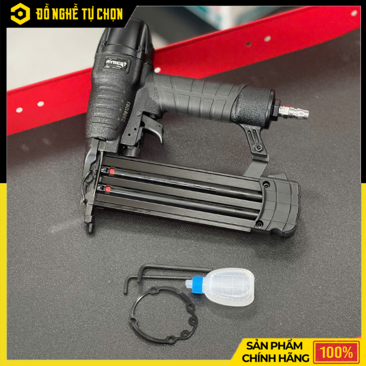 Súng Bắn Đinh Thẳng Khí Nén HyBest F50 Dùng Đinh F 20–50mm | Hàng Chính Hãng, Có VAT