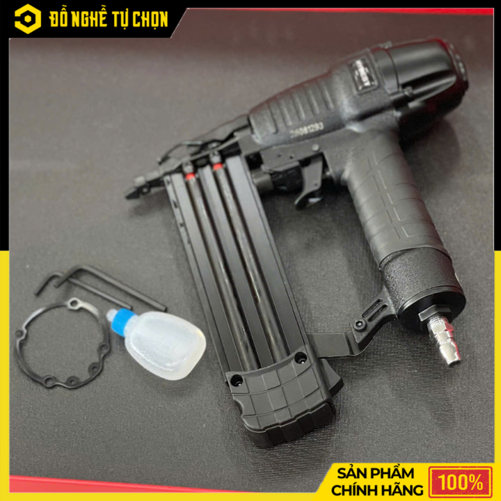 Súng Bắn Đinh Thẳng Khí Nén HyBest F50 Dùng Đinh F 20–50mm | Hàng Chính Hãng, Có VAT