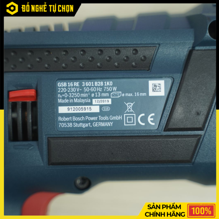 Máy khoan động lực GSB 16RE cải tiến