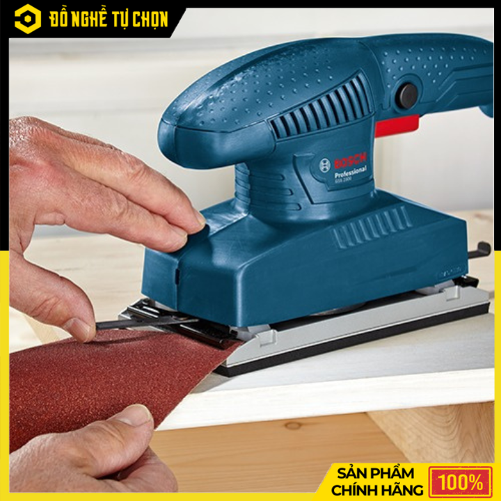 Máy Chà Nhám Rung Bosch GSS 2300 – 190W – 24.000 OPM – Thiết Kế Nhỏ Gọn, Hiệu Suất Cao – Hàng Chính Hãng Có VAT