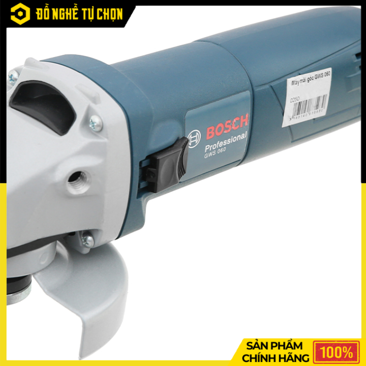 Máy Mài Góc Cầm Tay BOSCH GWS 060 – Nhỏ Gọn, Mạnh Mẽ, Hiệu Suất Ổn Định